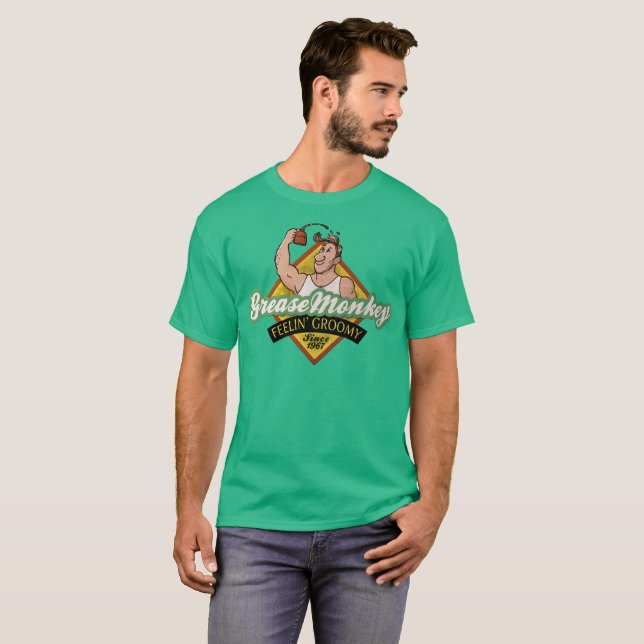 T-shirt GreaseMonkey (Devant entier)