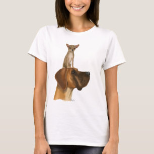 T-shirt Great Dane and Chihuahua 2