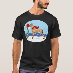 T-shirt Great Dane Christmas Mail Brindle UC