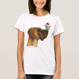 T-shirt Great dane et petit gâteau
