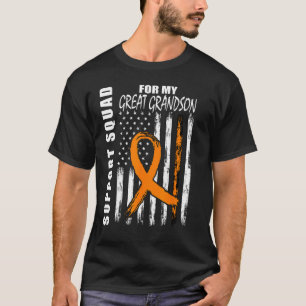 T-shirt Great Grandson Leukemia Sensibilisation États-Unis