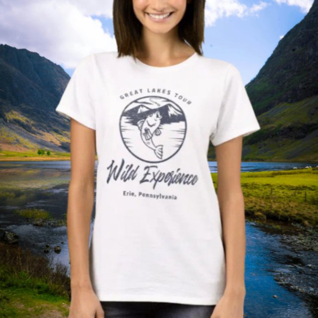 T-shirt Great Lakes Adventure : Édition Erie (Créateur téléchargé)