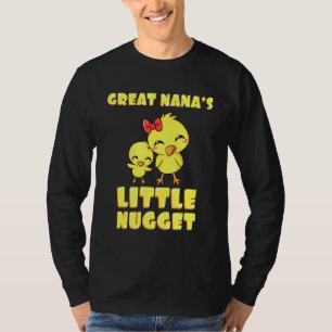 T-shirt Great Nanas Little Nugget Chicken Fête des mères