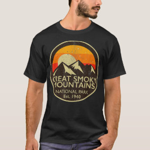 T-shirt Great Smoky Mountains National Park T Shirt