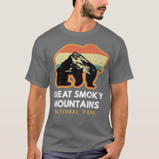 T-shirt Great Smoky Mountains National Park US Black Bears