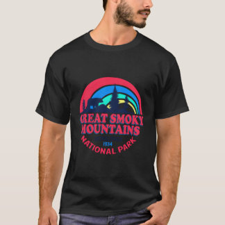T-shirt Great Smoky Mountains Parc national Ours