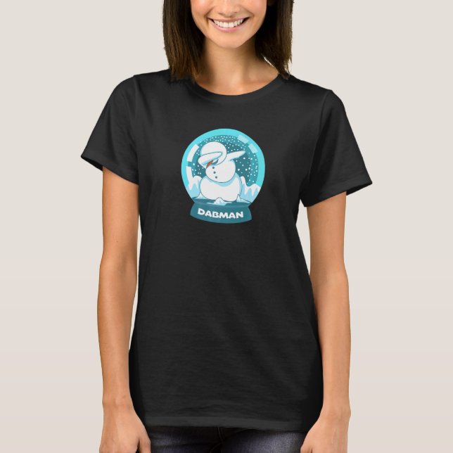 T-shirt Great Snowball Snowman Snow Globe Christmas Eve Xm (Devant)
