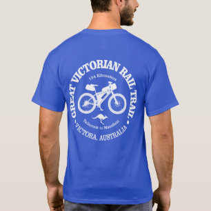 T-shirt Great Victorian Rail Trail (cyclisme)