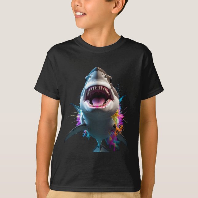 T-Shirt Great White Shark  (Front)