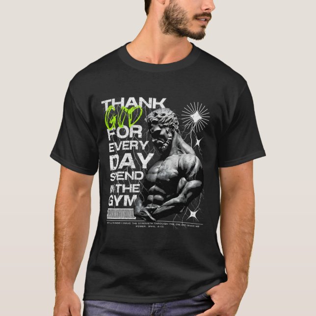 T-shirt Greatful Gym Brother Uni-adults Gym  (Devant)