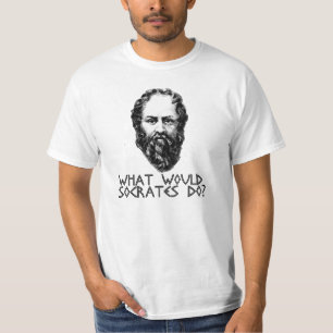 T-shirt grec d'austérité de Socrates