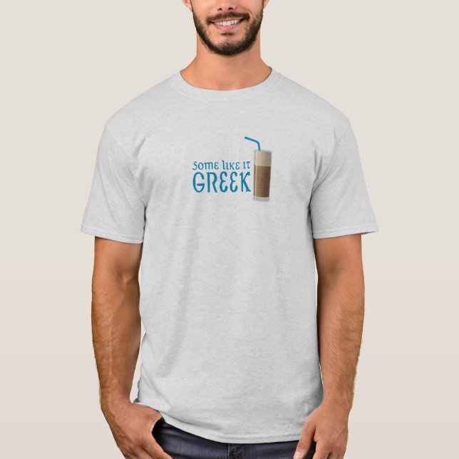 T-shirt grec de milk-shake (Devant)