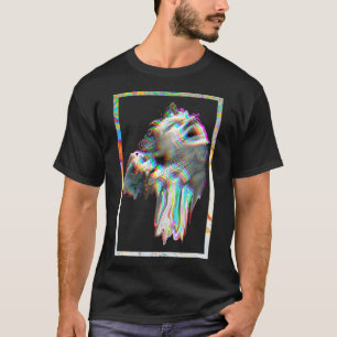 T-shirt Grec Statue triste Synthwave Vaporwave Esthétique