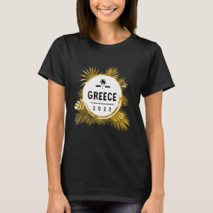 T-shirt Grèce 2023 Voyage d'équipe de voyage