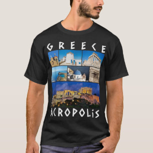 T-shirt Grèce Acropolis célèbres sites Galerie Voyageur So
