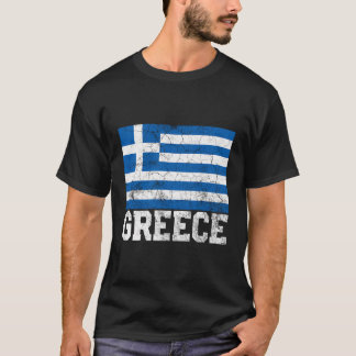 T-shirt Grèce Drapeau grec Famille Fierté Pays Chemise Vin