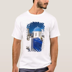 T-shirt Grèce et île grecque de Santorin ville d'Oia 3