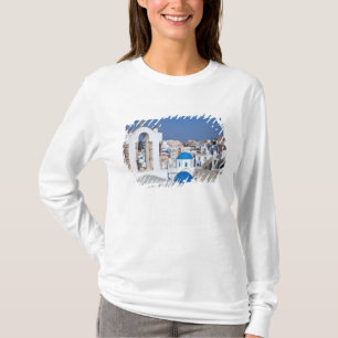 T-shirt Grèce, Santorin. Clocher et dômes bleus de 2