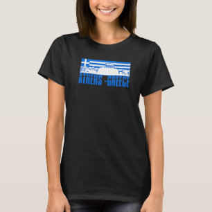 T-shirt Grèce Skyline Athènes 2
