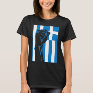 T-shirt Grecque Pride grecque OPA Hellas Grèce drapeau gre