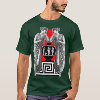 T-shirt Greek jug amphora from ancient Greece