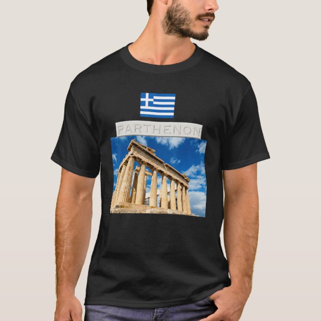 T-shirt Greek Parthenon Greece (Devant)
