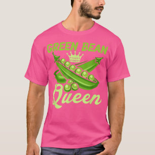 T-shirt Green Bean Queen Funny Veganism Veggie