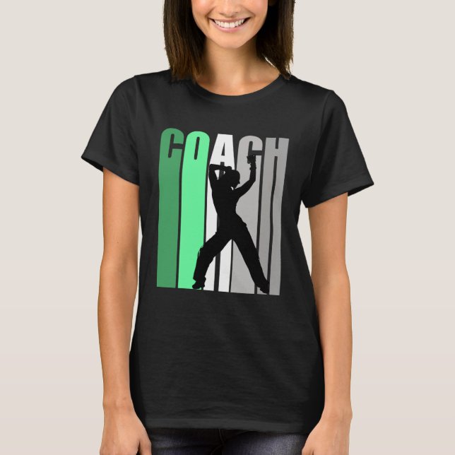 T-shirt Green Coach Of Dance Instructor Dance Pretty Teach (Devant)