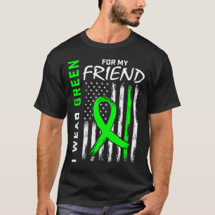 T-shirt Green Cp Friend Maladie du rein Cérébral Palsy Awa