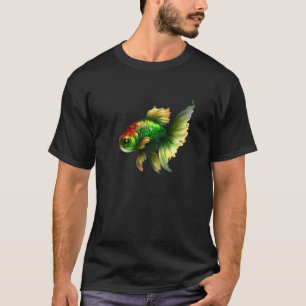 T-shirt Green Fancy Fantail
