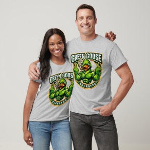 T-shirt Green Goose Fingers Nurnberg