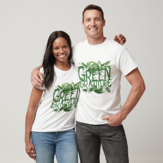 T-shirt Green Gratitude