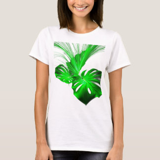 T-shirt green leaf