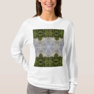 T-shirt Green Moss & Earth Nature Art