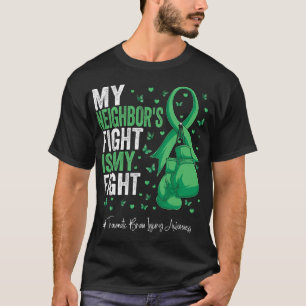 T-shirt Green Ribbon Voisin Traumatic Brain Injury Aware