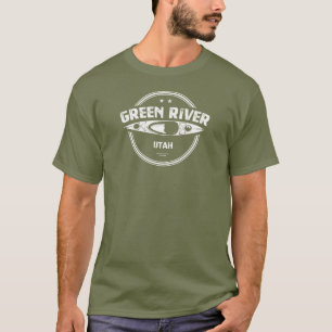T-shirt Green River Utah Kayak