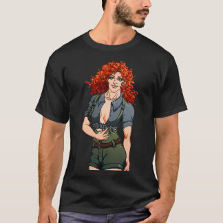 T-shirt Green Witch Marigold