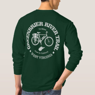 T-shirt Greenbrier River Trail (cycling)