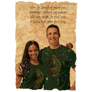 T-shirt Greenheart Guardian : Homme vert