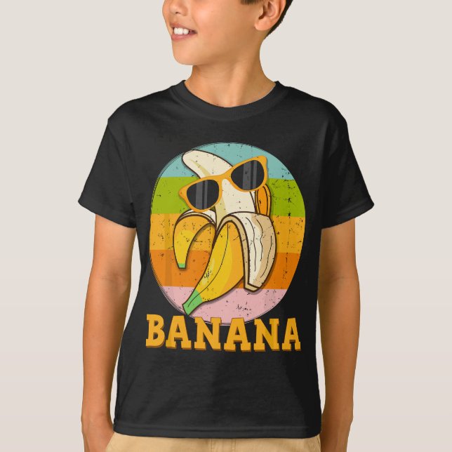 T-shirt Greens Banane Flore Banane Plantes Bowl Bananapops (Devant)