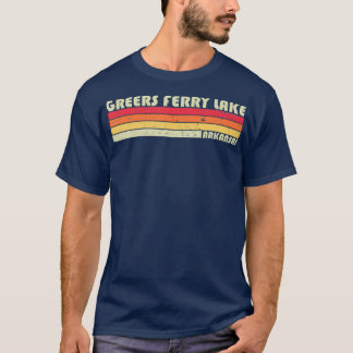 T-shirt GREERS FERRY LAKE ARKANSAS Funny Fishing Camping