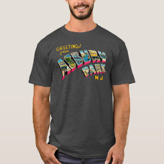 T-shirt Greetings from Asbury Park girl