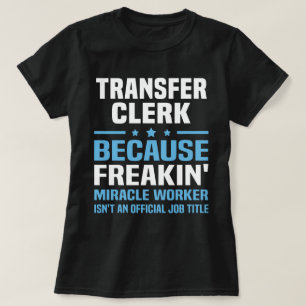 T-shirt Greffier de transfert