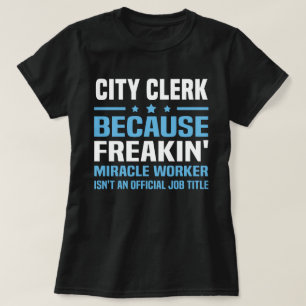 T-shirt Greffier municipal