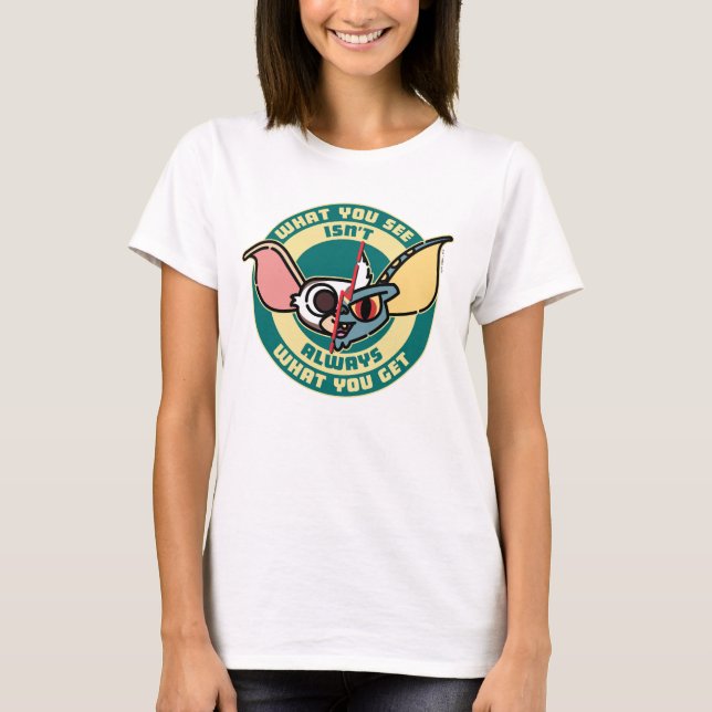 T-shirt Gremlins | Ce que vous voyez n'est pas toujours ce (Devant)