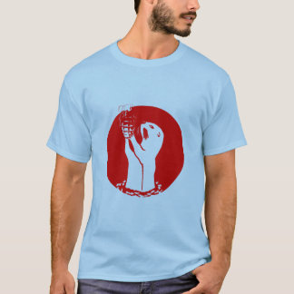 T-shirt Grenade à main de loutre de mer