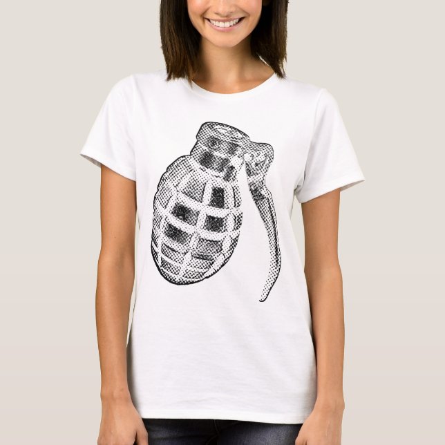 T-shirt Grenade d'art de bruit (Devant)