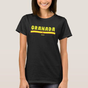 T-shirt Grenade Espagne Drapeau Espagnol Espana Souvenir