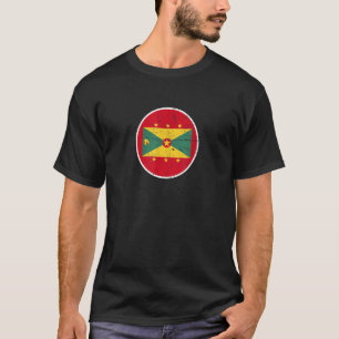 T-shirt Grenade Fière Drapeau Grenadien 3