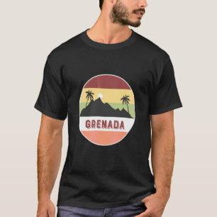 T-shirt Grenade Montagne Et Palmiers